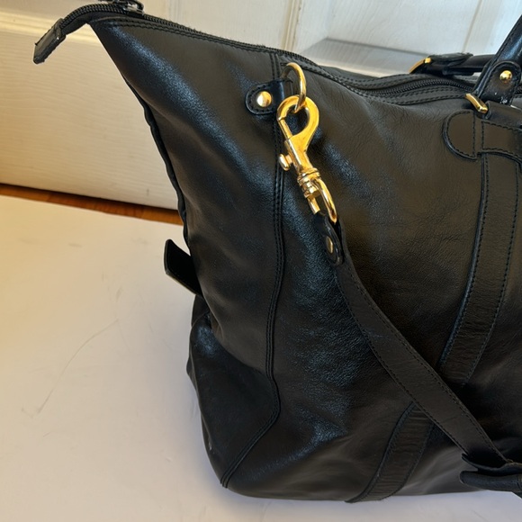 Vintage Gold Pfeil luggage bag Handmade in Germany - Picture 4 of 16